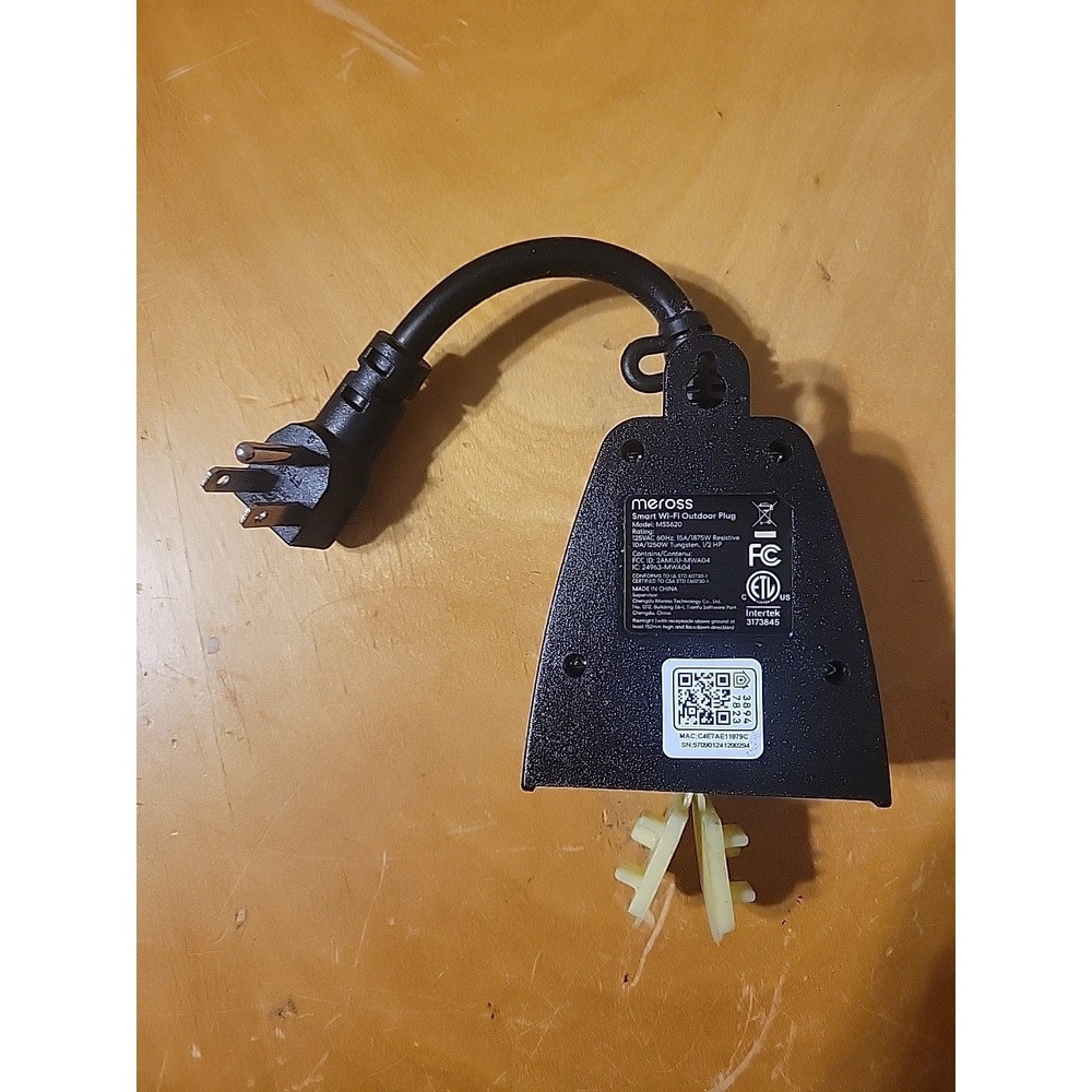 Meross Smart WiFi Outdoor Plug MSS620 - Picture 2 of 4